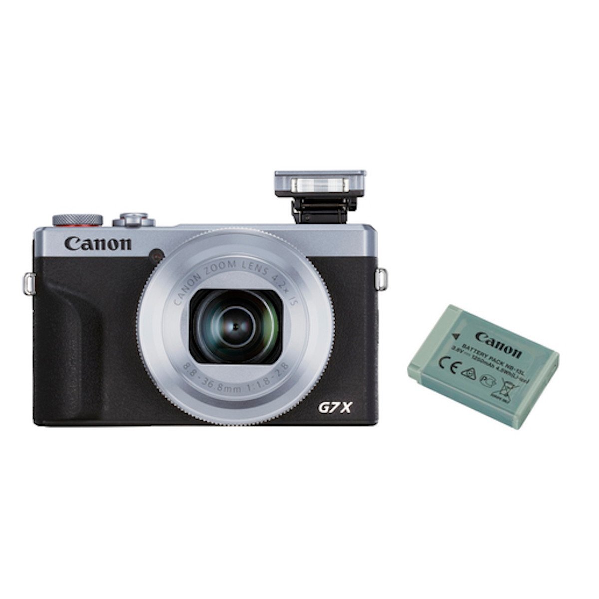 Canon PowerShot G7X Mark III Silver Battery Kit
